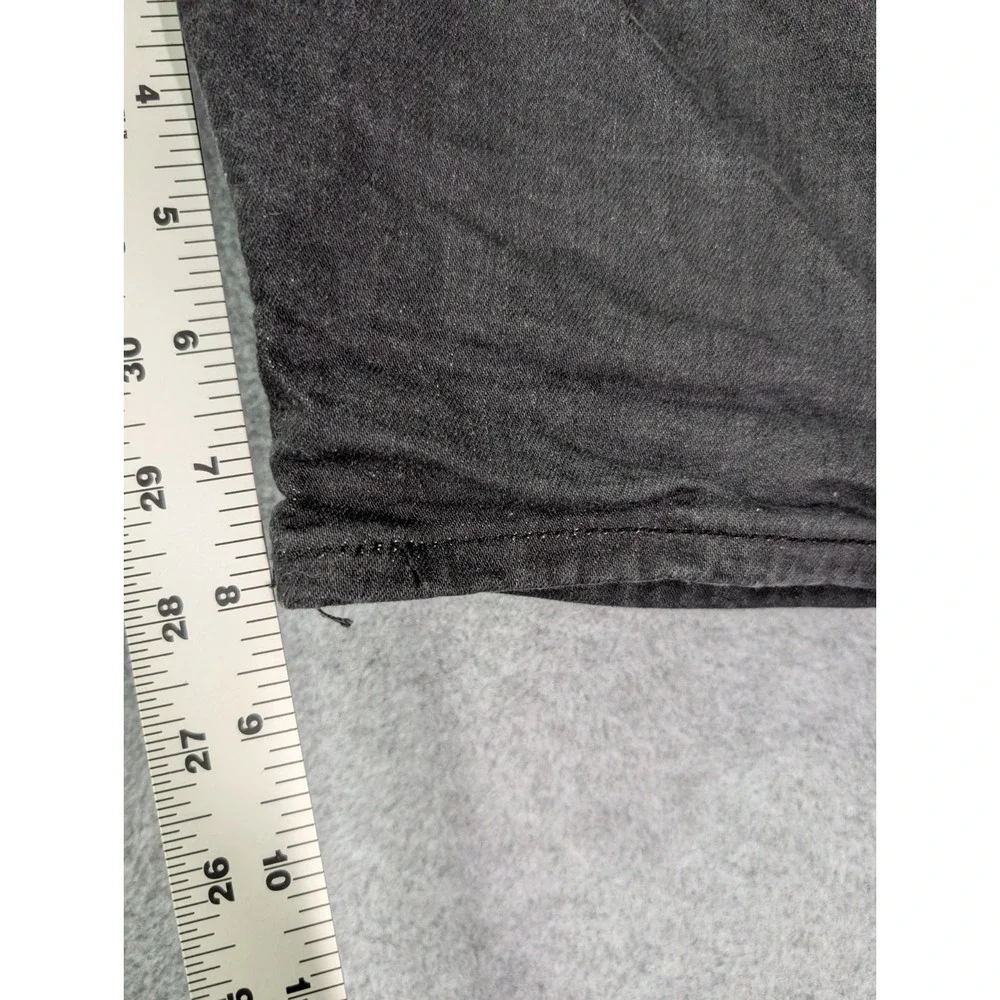 Levi's 501 Button Fly Denim Shorts Men's 31 Black Jean Shorts Skate Grunge